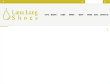 Tablet Screenshot of lanalang.com.au